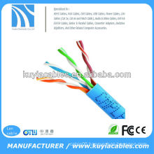 blue rj45 ethernet cat5e utp patch cord cable 1000FT
